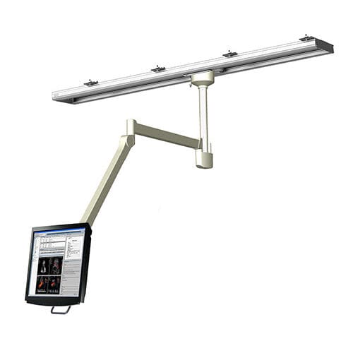 Brazo de soporte articulado - 333 - Kenex Electro-Medical - de altura regulable / con muelle / de extensión