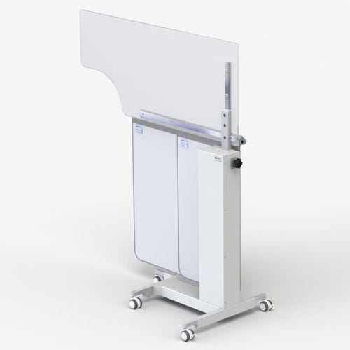 Pantalla de radioprotección rayos X - 326/05 - Kenex Electro-Medical - portátil / con ventanas / 0,50 mm