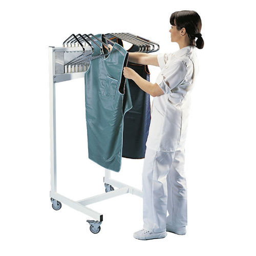 Colgador para delantales de protección radiológica portátil - 102/C - Kenex Electro-Medical