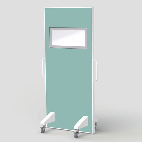 Pantalla de radioprotección rayos X - 303/B3/90 - Kenex Electro-Medical - portátil / con ventanas