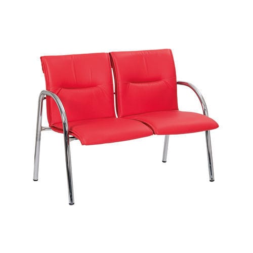Silla para sala de espera - K099 - Kenmak Hospital Furnitures  - para adulto / con reposabrazos / para 2 personas