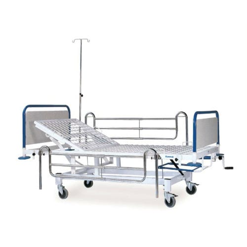 Cama de hospital - K008 / A - Kenmak Hospital Furnitures  - manual / Trendelenburg / con ruedas