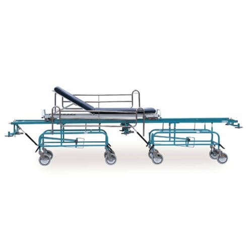 Carro camilla para traslado de pacientes - K035 / A - Kenmak Hospital Furnitures  - manual / Trendelenburg / 2 secciones