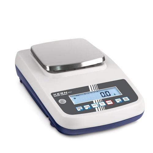 Balanza de laboratorio de precisión - EWJ 6000-1M - KERN & SOHN - de farmacia / con pantalla LCD / con pantalla LED