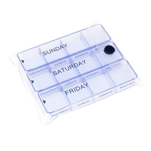 Pastillero diario - Medimax No. 6 Weekend - Kibodan A/S