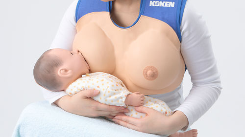 Traje de simulación de lactancia - LM-113A - KOKEN  - para cuidados de enfermería / de mama