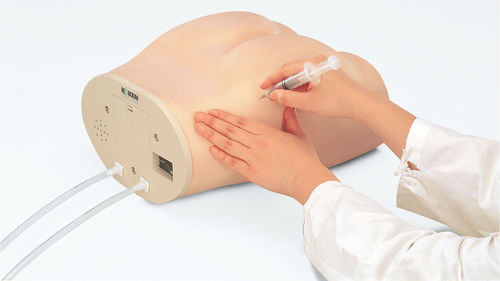 Maniquí de prácticas para cuidados de enfermería - LM-027 - KOKEN  - de inyección intramuscular / de punción / de drenaje