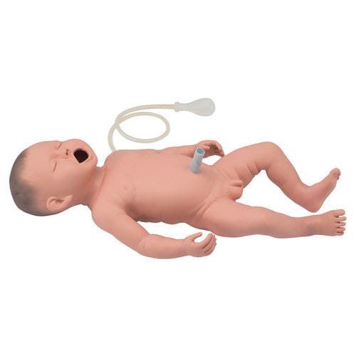 Maniquí de prácticas para cuidados de urgencias - LM-089 - KOKEN  - para atención pediátrica / de intubación / de frecuencia cardíaca