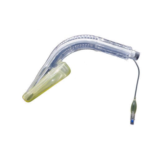 Máscara laríngea de PVC - Crystal™ contour - KOO Industries - sin látex / de un solo uso / con válvula
