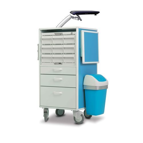 Carro médico - Carrydose Crom - KRZ - para medicamentos / para desechos / auxiliar