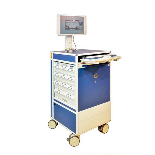 Carro informático de dispensación de medicamentos - Tecnomatic - KRZ - con cajón