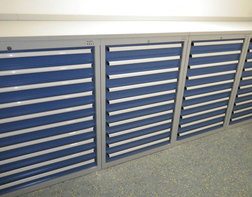Armario para almacenamiento de muestras - AVS-1050-10-P - KUGEL medical GmbH & Co. KG - para muestras de laboratorio / de hospital / de laboratorio