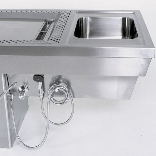 Mesa de autopsia - STV 10/100 - KUGEL medical GmbH & Co. KG - de disección / de lavado de cadáveres / de anatomía
