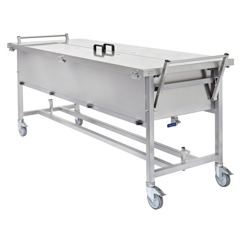 Cámara de conservación de cuerpos de acero inoxidable - IDT-S - KUGEL medical GmbH & Co. KG - portátil