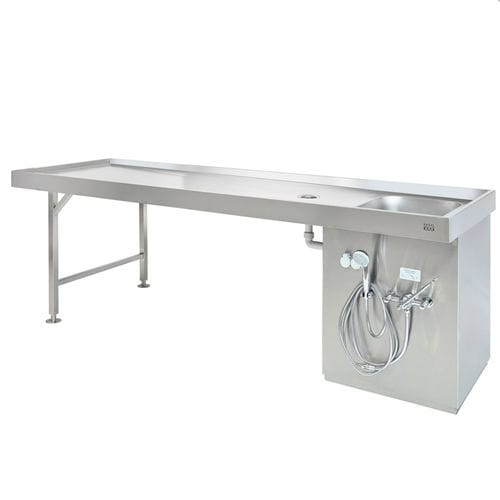 mesa de autopsia de medicina legal - KUGEL medical GmbH & Co. KG