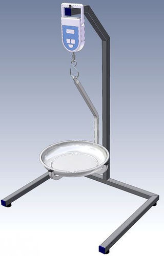 Balanza de autopsia electrónica - EHW-CH-20-AG-850 - KUGEL medical GmbH & Co. KG - para laboratorio / con pantalla LED / en suspensión