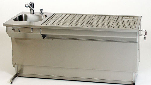 Mesa de macroscopia - UCS-E-2000 - KUGEL medical GmbH & Co. KG - de laboratorio / rectangular / con ventilación descendente