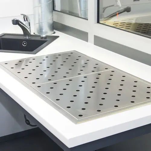 Estación de trabajo de laboratorio para histopatología - EBA-1500 - KUGEL medical GmbH & Co. KG - para preparación de muestras / de mesa / con ventilación descendente