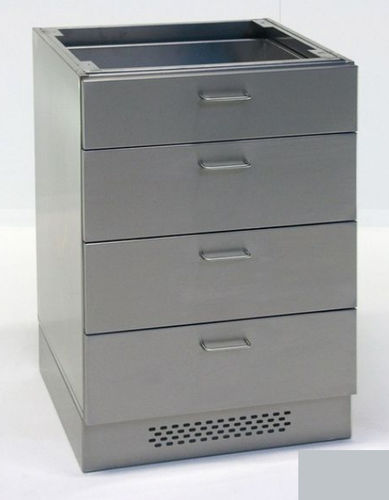 Armario para base - UBS-SB-5-400 - KUGEL medical GmbH & Co. KG - de laboratorio / con cajón / de acero inoxidable