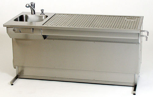 Mesa de macroscopia - UCS-E-1500 - KUGEL medical GmbH & Co. KG - de laboratorio / rectangular / de acero inoxidable