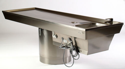 Mesa de autopsia - ST 10/100 - KUGEL medical GmbH & Co. KG - de disección / de lavado de cadáveres / de anatomía