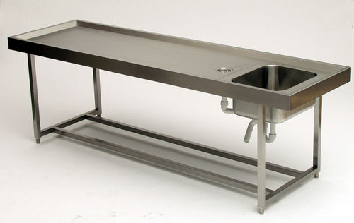 Mesa de autopsia - ST 10/400 - KUGEL medical GmbH & Co. KG - de disección / de lavado de cadáveres / de anatomía