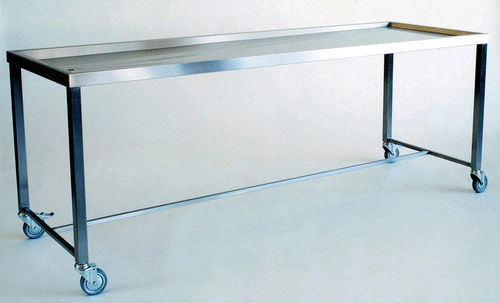 Mesa de autopsia de medicina legal - WT 10/650 - KUGEL medical GmbH & Co. KG - de disección / de lavado de cadáveres / móvil