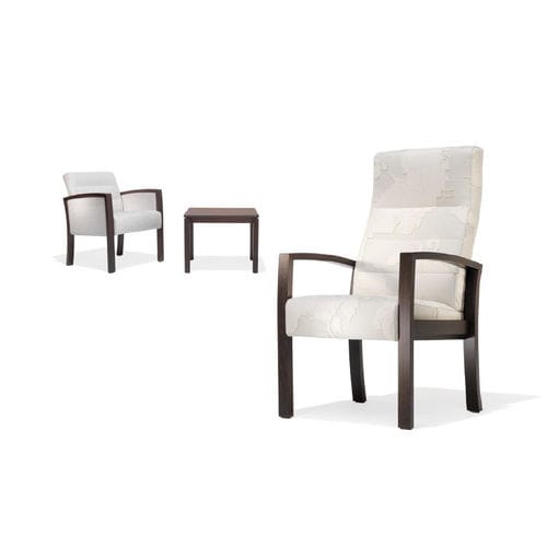 Silla para sala de espera - 5050 Vega - Kusch+Co GmbH - con respaldo alto / con reposabrazos