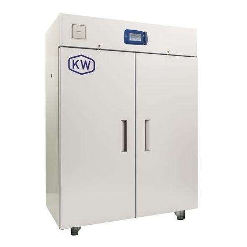 Refrigerador de laboratorio - RF1500C series - KW Apparecchi Scientifici  - de tipo armario / con ruedas / con 2 puertas