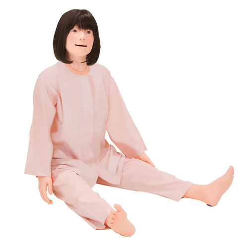 Simulador de paciente para la gestión de las vías respiratorias - "Yaye" - Kyoto Kagaku  - para acceso vascular / de reanimación / para RCP