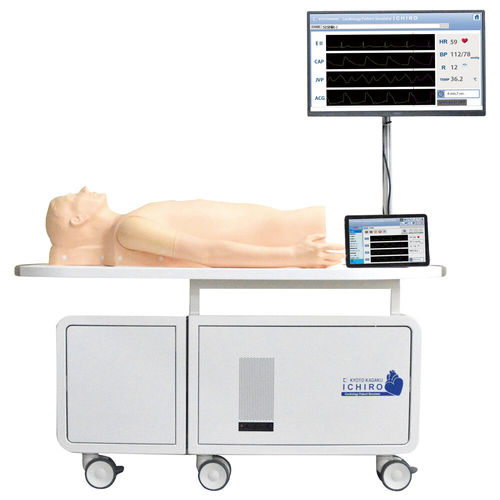 Simulador de paciente de auscultación - MW10 - Kyoto Kagaku  - para cuidados cardiopulmonares / de torso