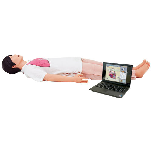 Simulador de paciente de auscultación -  “Physiko Plus” - Kyoto Kagaku  - para acceso vascular venoso / ECG / presión arterial no invasiva
