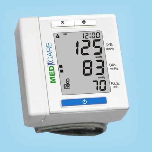 Tensiómetro electrónico automática - BP 603 - L-Tac Medicare - oscilométrica / de muñeca / con manguito incorporado