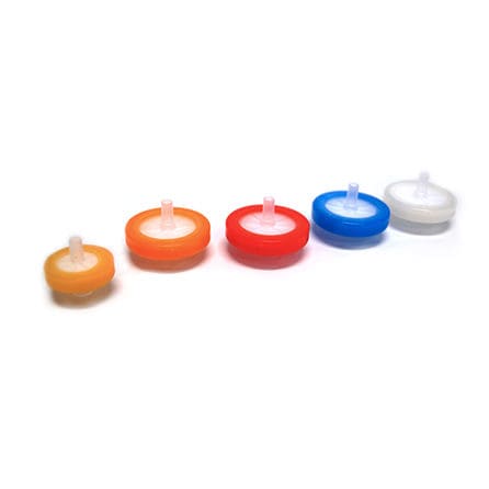 Filtro para líquido - F series - La Tecnocarta - para jeringuilla / de PTFE / PVDF