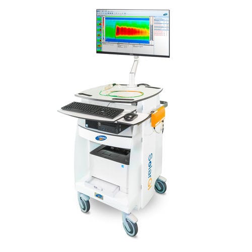 Monitor de paciente de manometría rectal - Solar GI HRAM - Laborie Medical Technologies - con ruedas / para cuidados intensivos / para fisiología