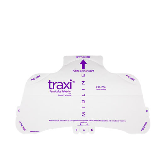Retractor abdominal - traxi® - Laborie Medical Technologies - de piel / quirúrgico