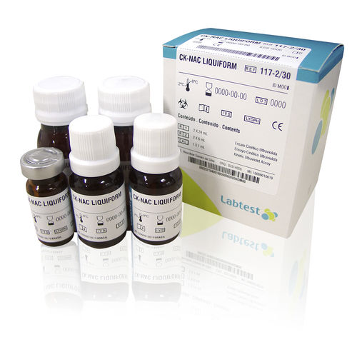Kit de reactivos en solución - 117 - Labtest Diagnostica - de muestras de sangre / de bioquímica / de quinasa creatina
