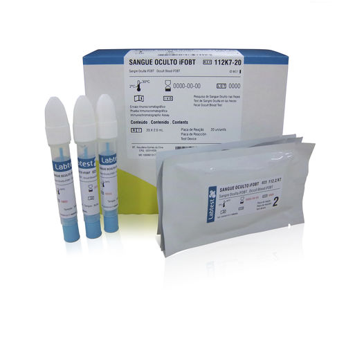 Prueba rápida de FOB - 112 - Labtest Diagnostica - de hemoglobina / de sangre / de heces