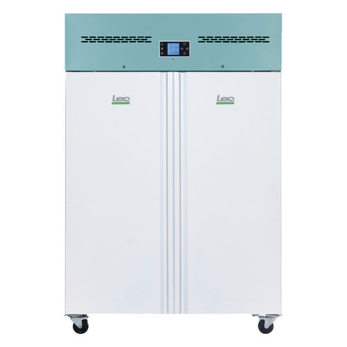 Refrigerador de farmacia - PSR1200UK - Lec Medical - de tipo armario / con ruedas / con 2 puertas