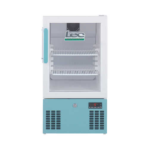 Refrigerador de farmacia - PEGR41UK - Lec Medical - empotrable / con 1 puerta / con puerta de cristal