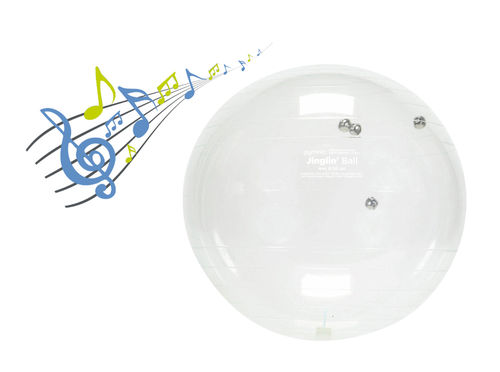 Pelota de Pilates de grandes dimensiones - Jinglin’ Ball - Ledraplastic - con cascabeles / para adulto