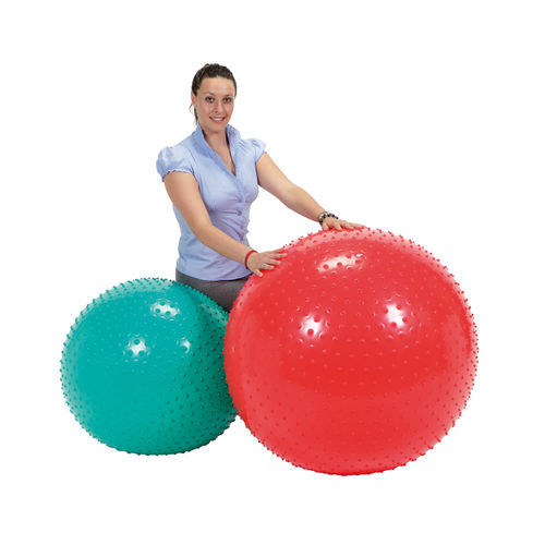Pelota de masaje de grandes dimensiones - Therasensory - Ledraplastic - con salientes / para adulto