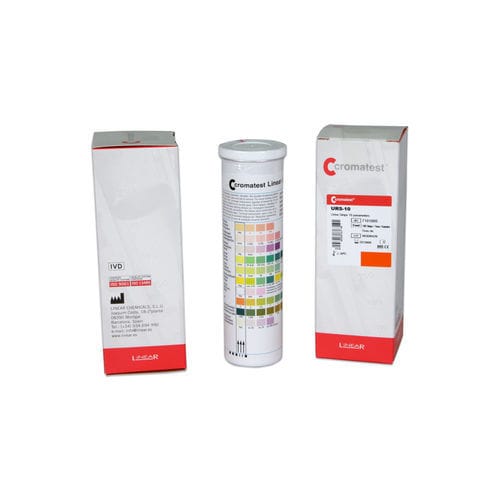 Tira de prueba para análisis de orina - 7101010  - LINEAR CHEMICALS - de pH / de proteínas / de nitrito