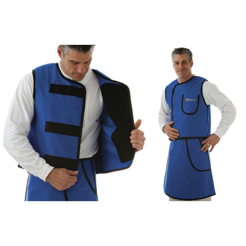 Delantal de protección radiológica protección delantera - 830VS-5 - Burlington Medical - protección trasera