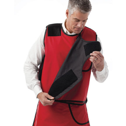 Delantal de protección radiológica protección delantera - 625VS, 825VS - Burlington Medical - protección trasera / protección lateral