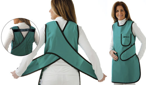 Delantal de protección radiológica protección delantera - 610A, 810A - Burlington Medical