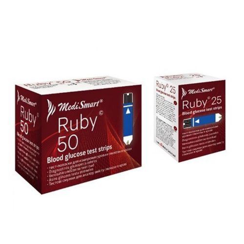 Tira de prueba de diabetes - EN-RU-LT-EE-LV-UK - Lobeck Medical AG - de glucosa / de sangre