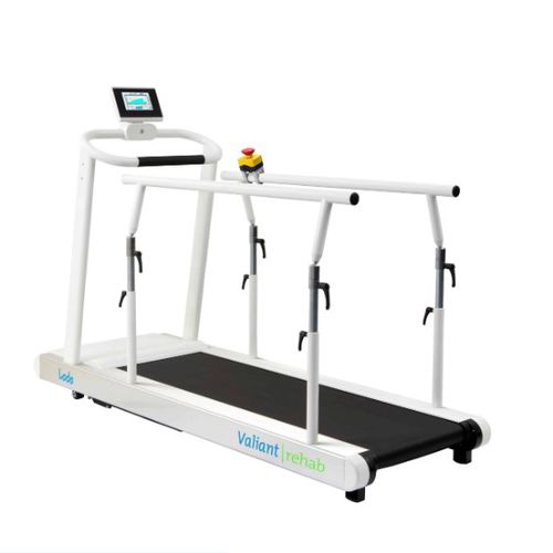 Cinta de correr ergométrica con baranda - Valiant 2 rehab - Lode - con inclinación / para adulto