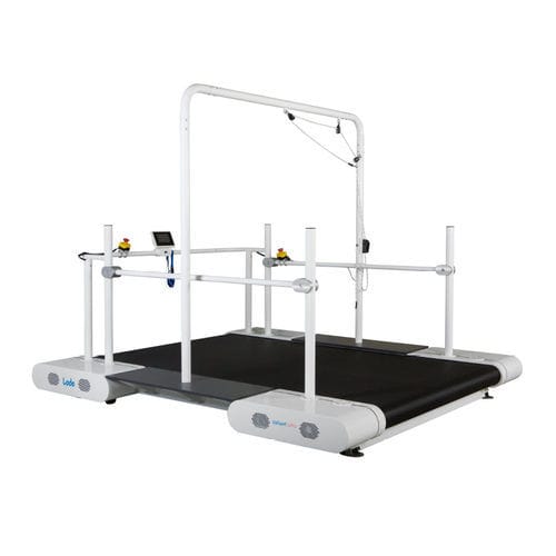 Cinta de correr ergométrica con baranda - Valiant Ultra 300 - Lode - con sistema de arnés / para adulto