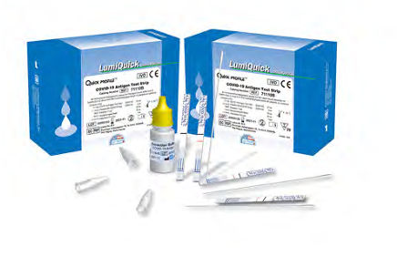 Prueba rápida para COVID-19 - QuickProfile™ - LumiQuick Diagnostics Inc. - para antígenos / SARS-COV-2 / inmunocromatográfica